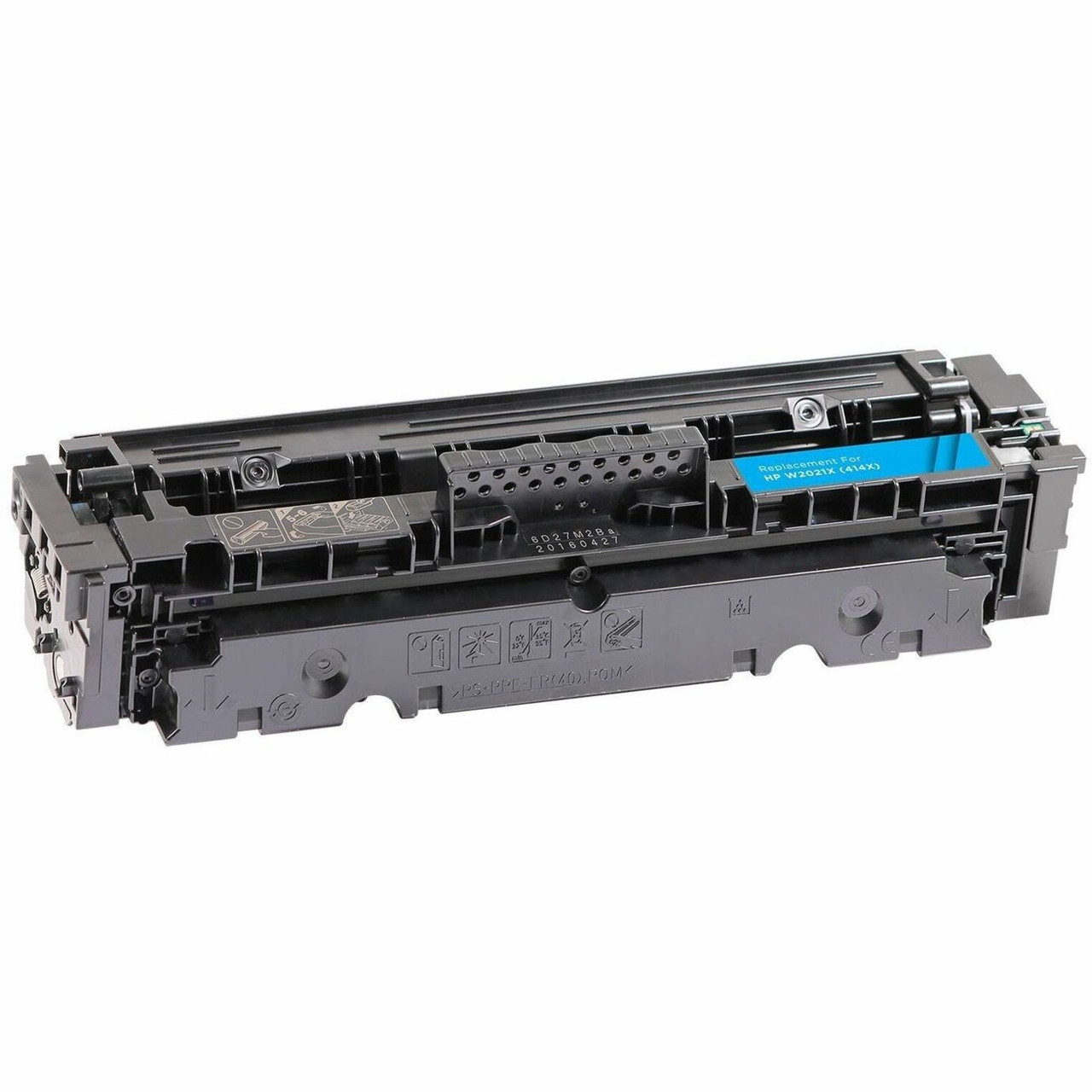 V7 Remanufactured High Yield Toner Cartridge for HP W2021X - Color Laser - Cyan - 6000 Pages. - V7W2021X