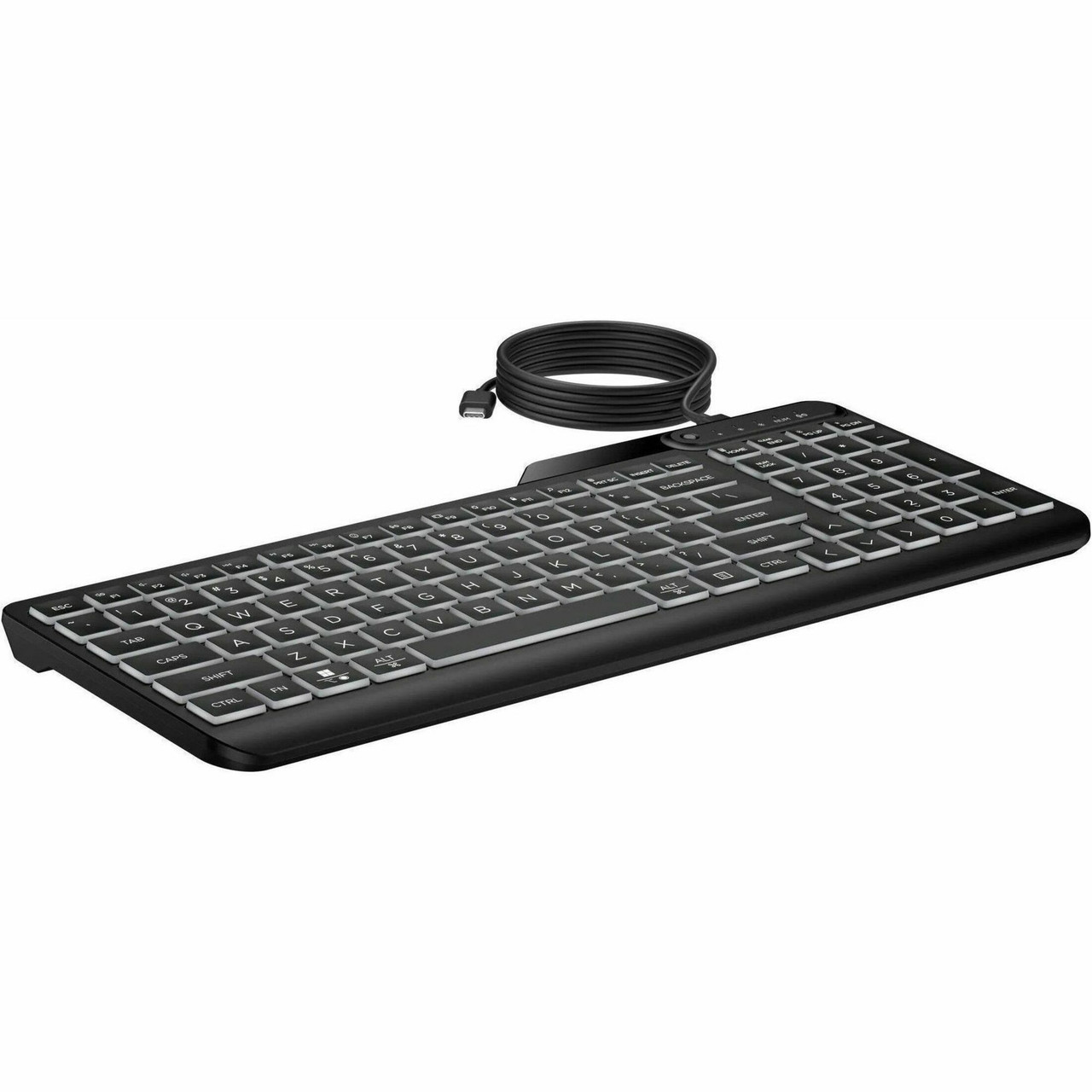 HP 405 Backlit Wired Keyboard (7N7C1AA) - 7N7C1AA#ABA