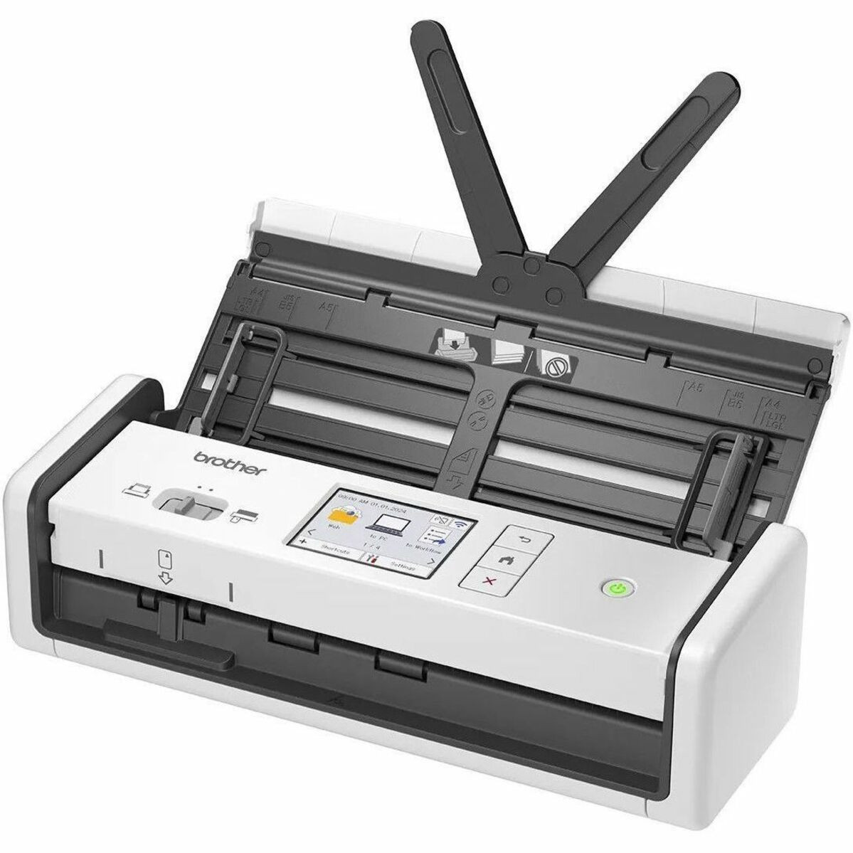 Brother ADS-1800W Sheetfed Scanner - 600 dpi Optical - White - ADS1800W