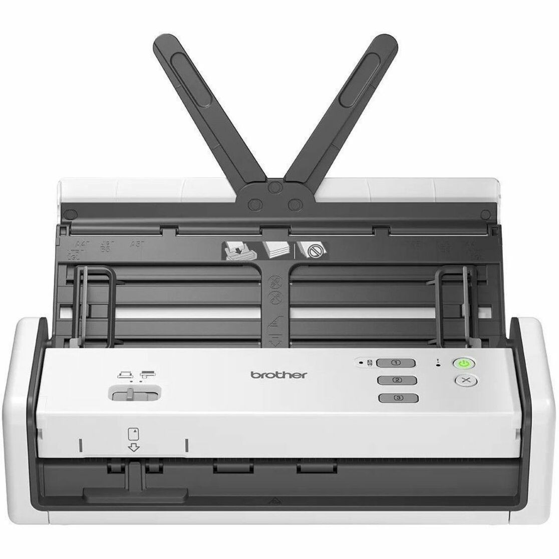 Brother ADS1300 Large Format Sheetfed Scanner - 600 x 600 dpi Optical - White - ADS-1300