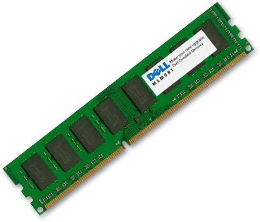 Dell 1GB DDR3 SDRAM Memory Module - 1 GB - DDR3-1066/PC3-8500 DDR3 SDRAM - 1066 MHz Dual-rank Memory - CL7 - 1.50 V - ECC - Registered - 240-pin - DIMM - A3858992