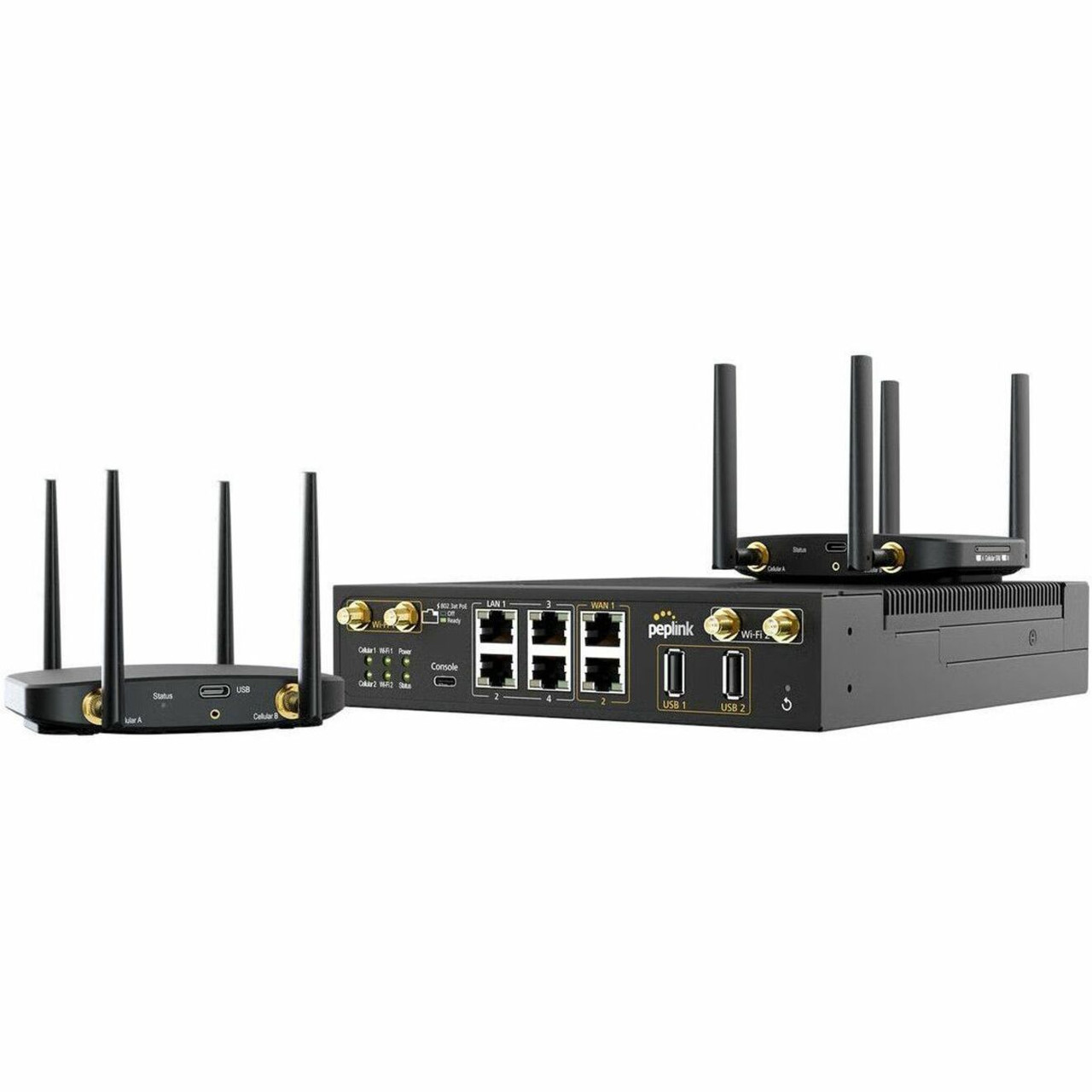 Peplink Pepwave MBX Mini Wi-Fi 5 IEEE 802.11a/b/g/n/ac Ethernet, Cellular Modem/Wireless Router - MAX-MBX-MINI-5GN-T