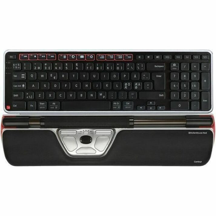 Contour Ultimate Workstation Red Keyboard & Mouse - CDRMREDUS10113