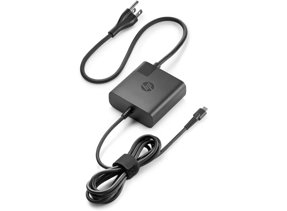 HP Slim AC Adapter - 65 W - 5.91 ft Cable - M54350-001