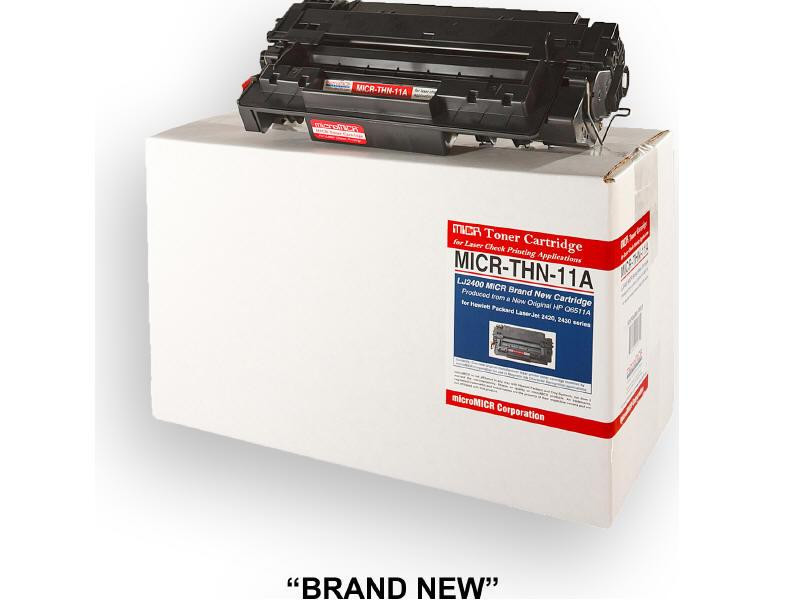 Micromicr q6511A Toner Cartridge For Use In Hp 2400 2420 2430 Estimated Yield 6, 000 Pages At 5% Coverage. 02-81133-001 - MICRTHN11A