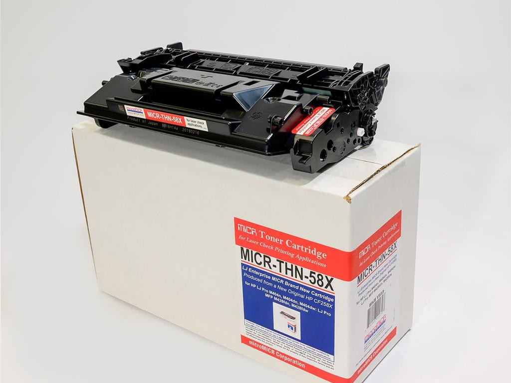 Micromicr HP Cf258X For Use In M404Dn M404Dw M428Fdn M428Fdw Estimated Yield 10, 000 Pages - MICR-THN-58X