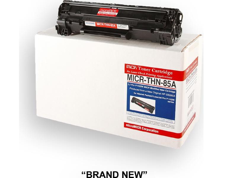 Micromicr ce285A Toner Cartridge For Use In Hp Laserjet Pro P1102W M1217Nfw Estimated Yield 1, 600 Pages At 5% Coverage. 02-81900-001 - MICRTHN85A