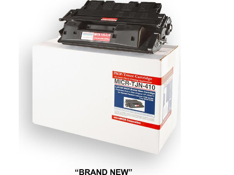 Micromicr c8061X Toner Cartridge For Use In Hp Laserjet 4100 4100N 4100Mfp 4100Tn 4100Dtn 4101Mfp Estimated Yield 10, 000 Pages At 5% Coverage. - MICRTJN410