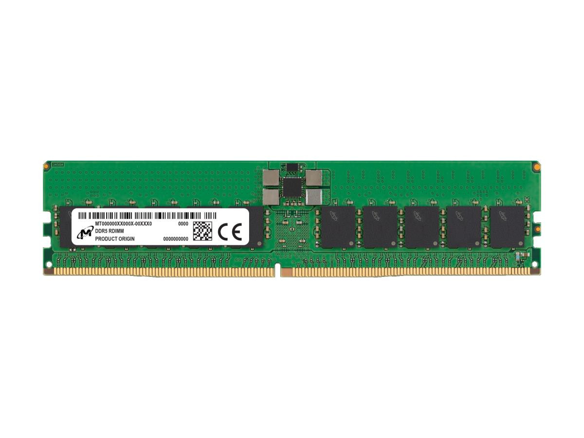 Micron Ddr5 Rdimm 32Gb 2Rx8 5600 Cl46 (16Gbit) - MTC20F2085S1RC56BR