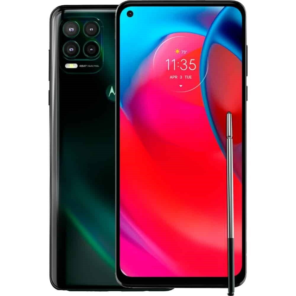 Motorola Moto G Stylus 5G 6.8In 4+128Gb Smartphone Unlocked Cosmic Emerald - PAN00015US