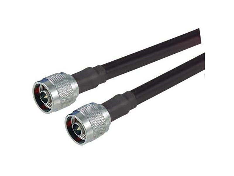 Weltron N Male To N Male Crimp LMR 195 25Ft Cable - W-262-262-195-25