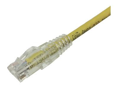 Weltron 15Ft Yellow Cat6 Snagless Patch Cable - 90-C6CB-YL-015