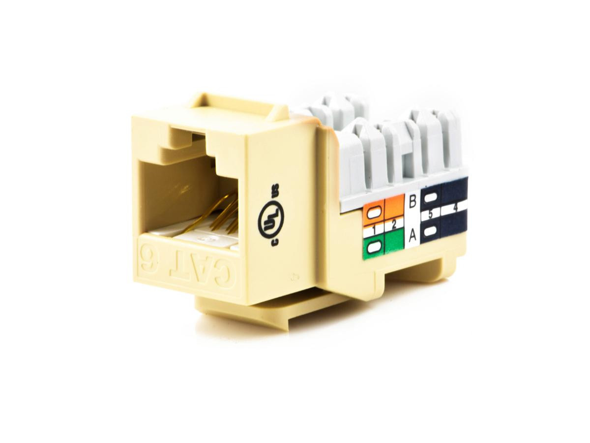 Weltron Cat6 Keystone 110 Type Punch Down Jack Are Designed To Meet And Exceed Industry Standard Tia/Eia 568A-5 Requirements. Weltrons Jacks Are Available In 9 Colors And Are Designed To Work With Weltrons Faceplates K - 44-678C6-IV