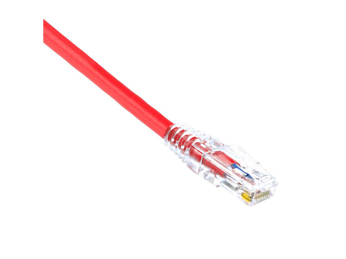 Weltron 7Ft Cat6A Red Rj45 Booted Network Patch Cable - 7 Ft Rj45 M/M Category 6A Ethernet Patch Cord - Rj-45 Male Patch Cbl - 7 Foot Cat6A Booted Patch Cable - 7 Feet Rj45 Utp Patch Cable - Rj-45(M) - Rj-45(M) Cat6A - 90-C6AB-7RD