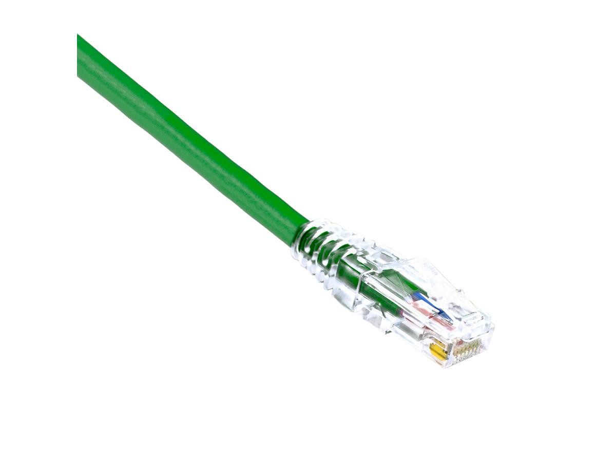 Weltron 7Ft Cat6A Green Rj45 Booted Network Patch Cable - 7 Ft Rj45 M/M Category 6A Ethernet Patch Cord - Rj-45 Male Patch Cbl - 7 Foot Cat6A Booted Patch Cable - 7 Feet Rj45 Utp Patch Cable - Rj-45(M) - Rj-45(M) Cat6A - 90-C6AB-7GN