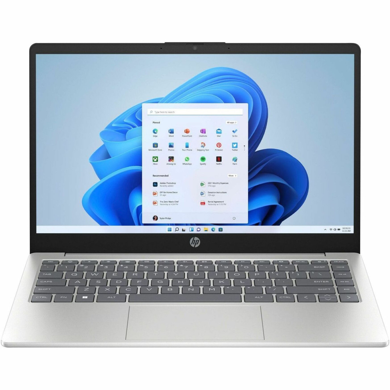 HP 14-ep0000 14-ep0033cl 14" Notebook - Full HD - Intel Core i3 13th Gen i3-1315U - 8 GB - 512 GB SSD - Natural Silver - 7F6N4UAR#ABA-RF