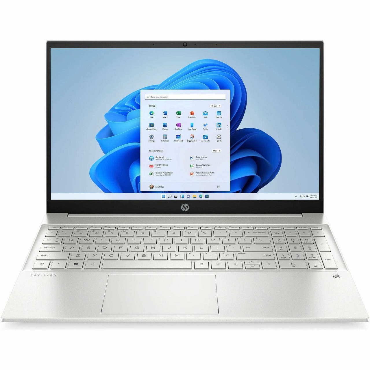 HP Pavilion 15-eh3000 15-eh3085cl 15.6" Touchscreen Notebook - Full HD - AMD Ryzen 7 7730U - 16 GB - 1 TB SSD - Natural Silver Aluminum - 7G766UAR#ABA-RF