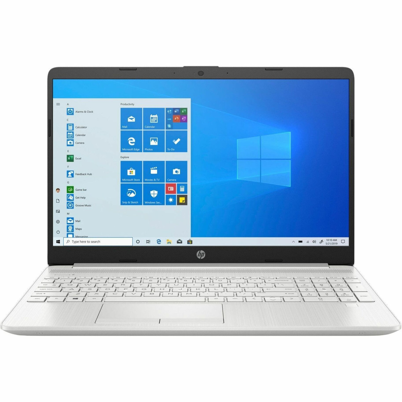 HP 15-gw0000 15-gw0031cl 15.6" Notebook - Full HD - AMD Ryzen 3 3300U - 4 GB - 256 GB SSD - Natural Silver - 3K1H8UA#ABA