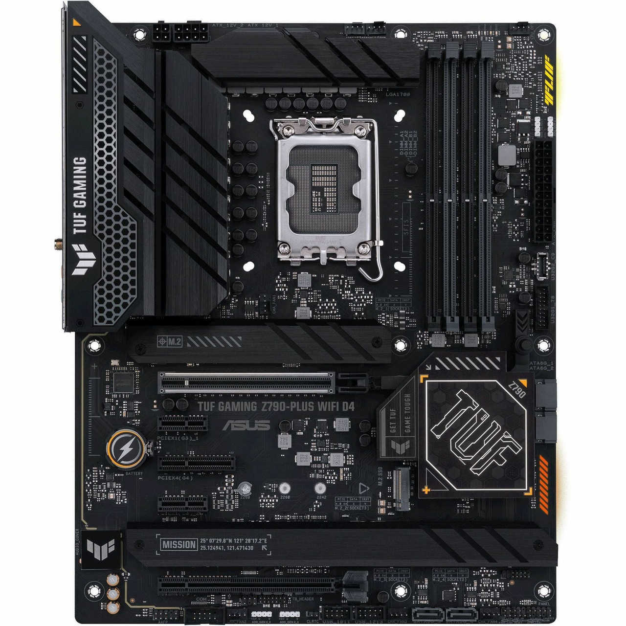 TUF Z790-PLUS WIFI D4 Gaming Desktop Motherboard - Intel Z790 Chipset - Socket LGA-1700 - ATX - 90MB1CR0-M0EAY0