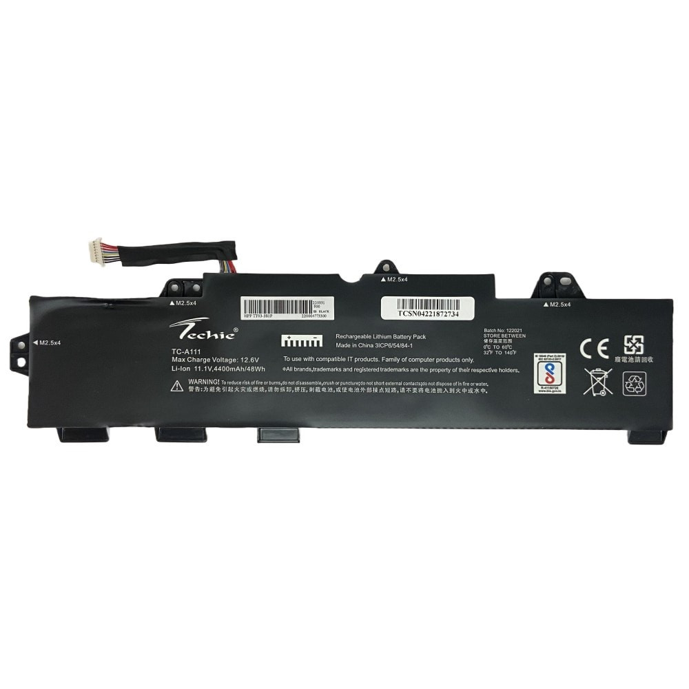 HP Battery - For Notebook, Mobile Workstation - Battery Rechargeable - Proprietary Battery Size - 4400 mAh - 49 Wh - 11.1 V - HSTNN-DB8K