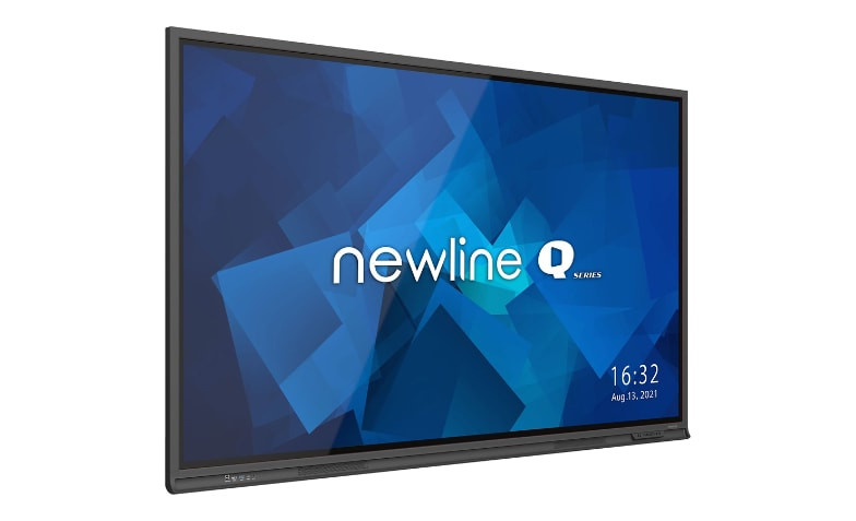Newline Q Series Led Backlight 4K Ultra Hd Flat 3840 X 2160 - 86Inch - 8Ms - 400 Nits - 16:9 - Anti-Glare, Anti-Fingerprint - 800 X 600 Mm - TT-8621Q-COI