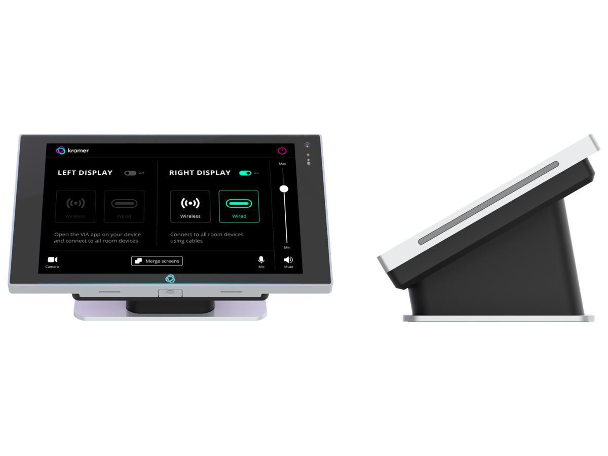 Kramer KT-208WM 8" WXGA PoE Touch Panel Wall Mount Monitor - 30-004890