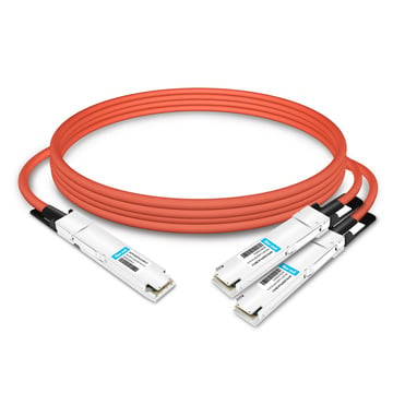 Nvidia Active Copper Splitter Cable, Ib Twin Port Ndr 800Gb/S To 4X200Gb /S, Osfp To 4Xqsfp112, 5M - MCA7J75-N005