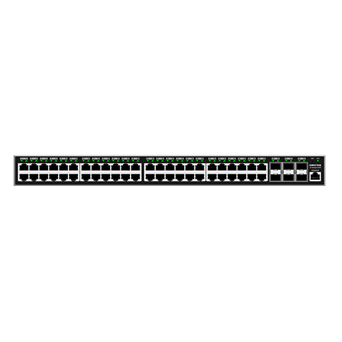 Grandstream GWN7806P Enterprise Layer 2+ Managed PoE Network Switch, 48 x GigE, 6 x SFP+