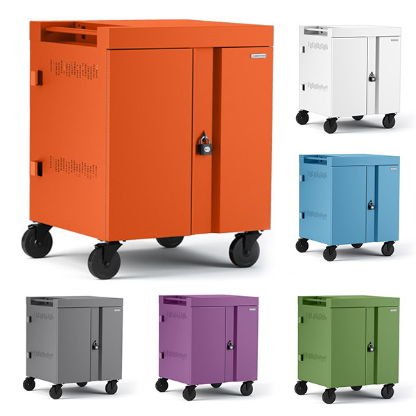 Bretford CUBE CART MAX 30, PLATINUM - TVCMX30PAC-PM