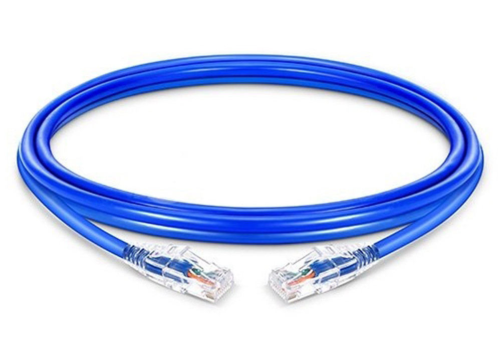 CCX CAT6 Ultra Thin 28awg UTP Patch Cord 6 F - C3070-U-06-BLU