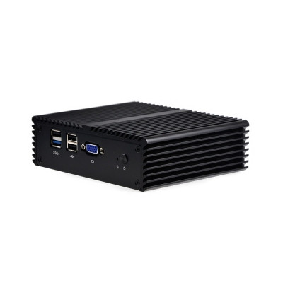 Qotom Mini PC Q190G4N S08 - Intel Bay Trail J1900 Processor And 4x Intel 1gbe, Qotom Mini PC Q190G4N Can Be Configured As A Firewall, LAN Or WAN Router, VPN Appliance, DHCP Server, DNS Server, And So On