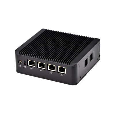 Qotom Mini PC Q190G4U S02 - With Intel Bay Trail J1900 Processor And 4x Intel 1gbe, Qotom Mini PC Q190G4U Can Be Configured As A Firewall, LAN Or WAN Router, VPN Appliance, DHCP Server, DNS Server, And So On