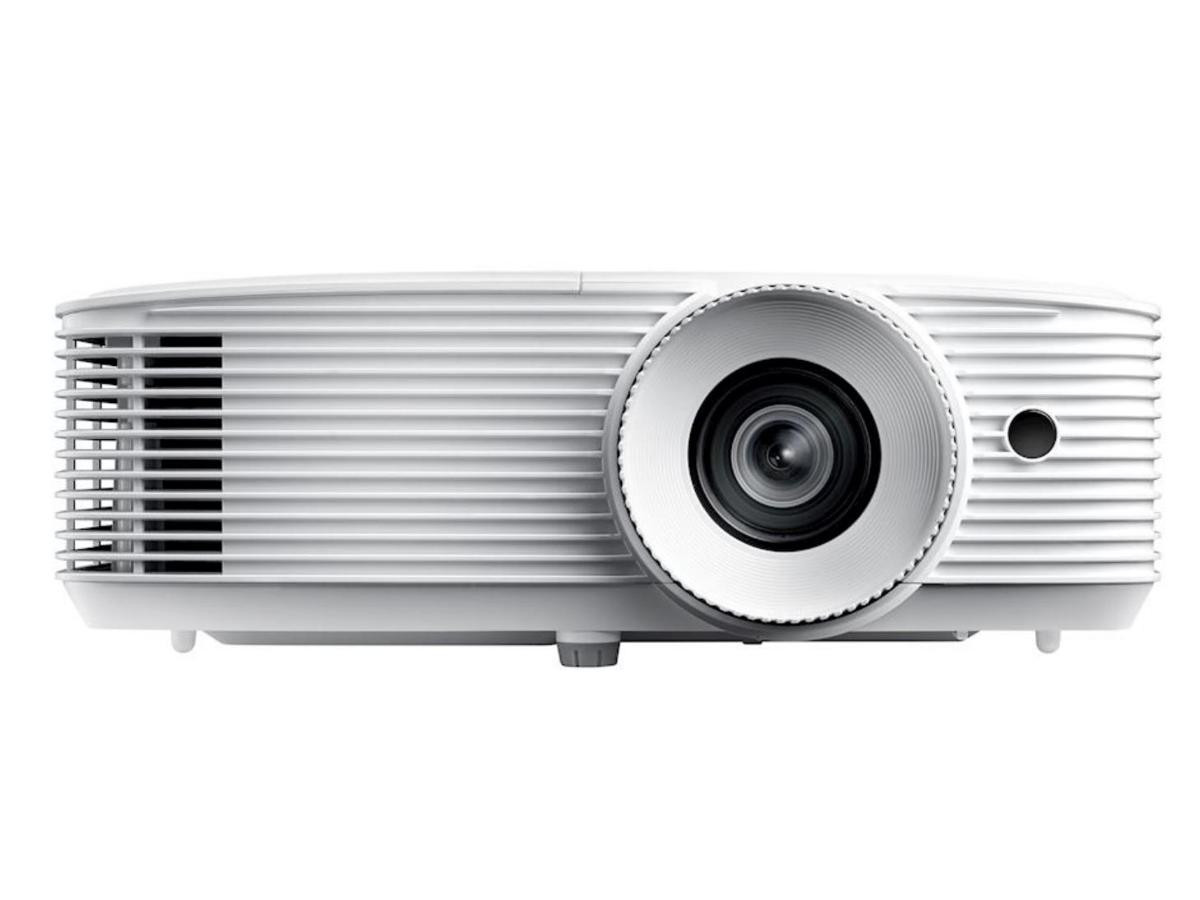 Optoma Factory Recertified Hd27Hd N:1920X1080-Fhd/M:384X2160-Uhd 50K:1-Contrast 3400-Lumens Home Theater Dlp-Projector 2Xhdmi 6.2Lbs White 90Day - HD27HDRRFBA