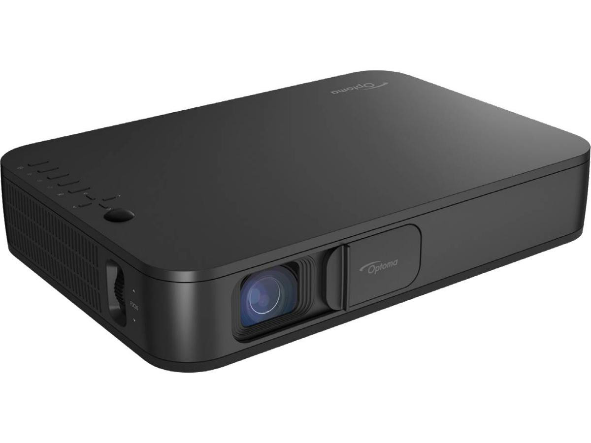 Optoma Factory Recertified Lh150 N:1920X1080-Fhd/M:1920X1080-Fhd 160K:1-Contrast 1300-Lumens Mobile Dlp-Projector 2Xhdmi 4.7Lbs Black 90Day - LH150RFBA