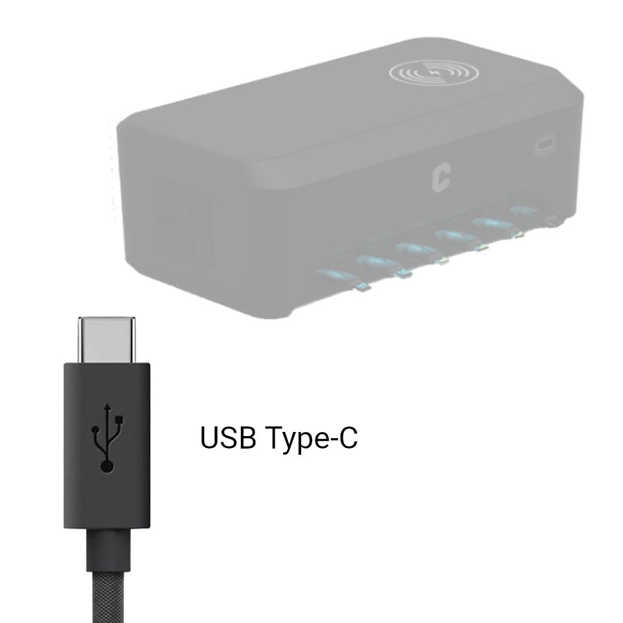 ChargeTech 20 Inch USB Type-C retractable cable for ChargeTech CS9 - CT-110127