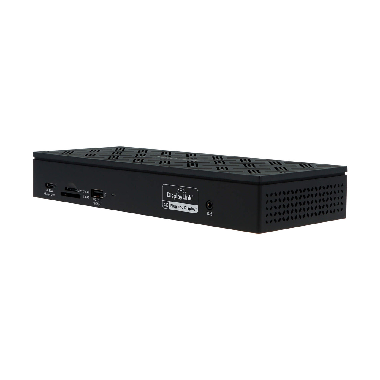 Visiontek VT8000 Quad Display 4k USB 3.0 & USB-C Docking Station with 100W Power Delivery - for Notebook - 100 W - USB Type C - 4 Displays Supported - 4K - 4096 x 2160 - 4 x USB 3.0 - USB Type-C - 1 x RJ-45 Ports - 901492