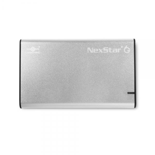 Vantec NexStar 6G 2.5” SATA III to USB 3.2 Gen1 External SSD/HDD Enclosure, ID:Silver - NST-268S3-SV
