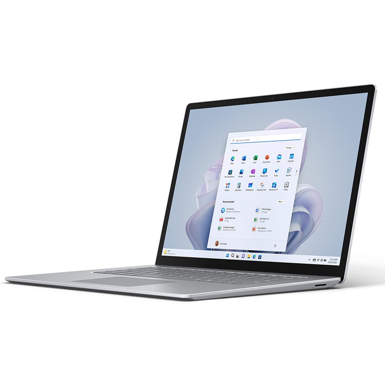 Microsoft Surface Laptop 5 i7/8/512 English Commercial Demo Platinum (Metal) Windows11 Pro 15in Touch Display - RI1-00001