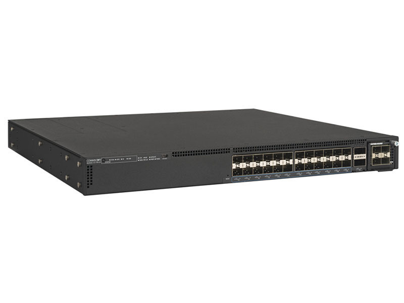 Ruckus Icx 7550 24-Port 1/10 Gbps With 2-Ports 40/100 Gbps Uplink/Stack Qsfp28, Module Slot, Two Ac Power Supplies, 3 Fans Exhaust Airflow With Exhaust Airflow Installed, 3-Years Tac Support - ICX7550-24F-E2-R3 Ruckus Icx 7550 24-Port 1/10 Gbps With 2-Ports 40/100 Gbps Uplink/Stack Qsfp28, Module Slot, Two Ac Power Supplies, 3 Fans Exhaust Airflow With Exhaust Airflow Installed, 3-Years Tac Support - ICX7550-24F-E2-R3