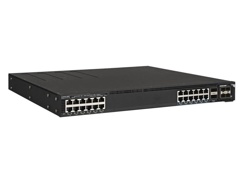Ruckus Icx 7550 12-Port 1010010002500 Mbps 802.3Bt Poe, 12-Port 100100025005000010000 Mbps 802.3Bt Poe With 2-Ports 40100 Gbps Uplinkstack Qsfp28, Module Slot, Three Fans, Two Ac Power Supplies - ICX7550-24ZP-E2-R3