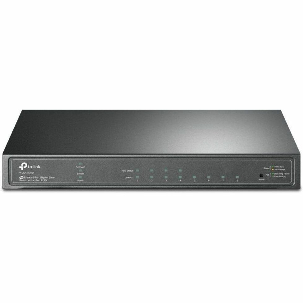 TP-Link Jetstream Tl-Sg2008P 8-Ports Ethernet Switch - SG2008P