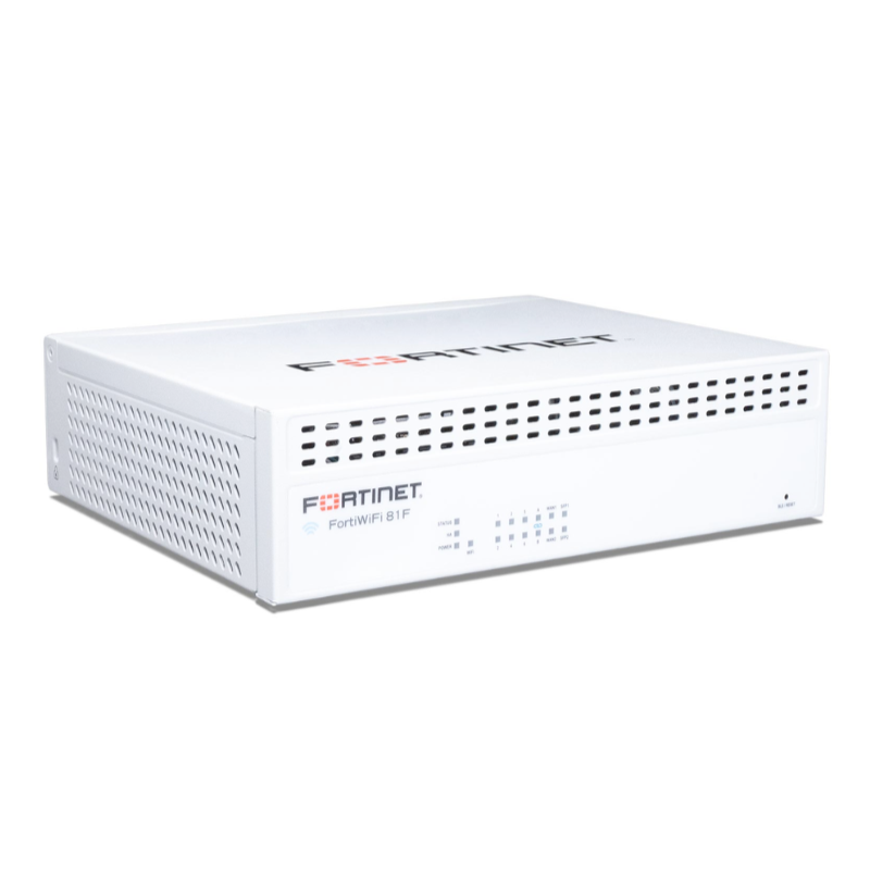 Fortinet FortiWifi FWF-81F-2R-3G4G-DSL Network Security/Firewall Appliance - FWF-81F-2R-3G4G-DSL-D-BDL-809-36