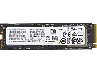 HP 512 GB Solid State Drive - M.2 2280 Internal - PCI Express NVMe - 9UK88AV
