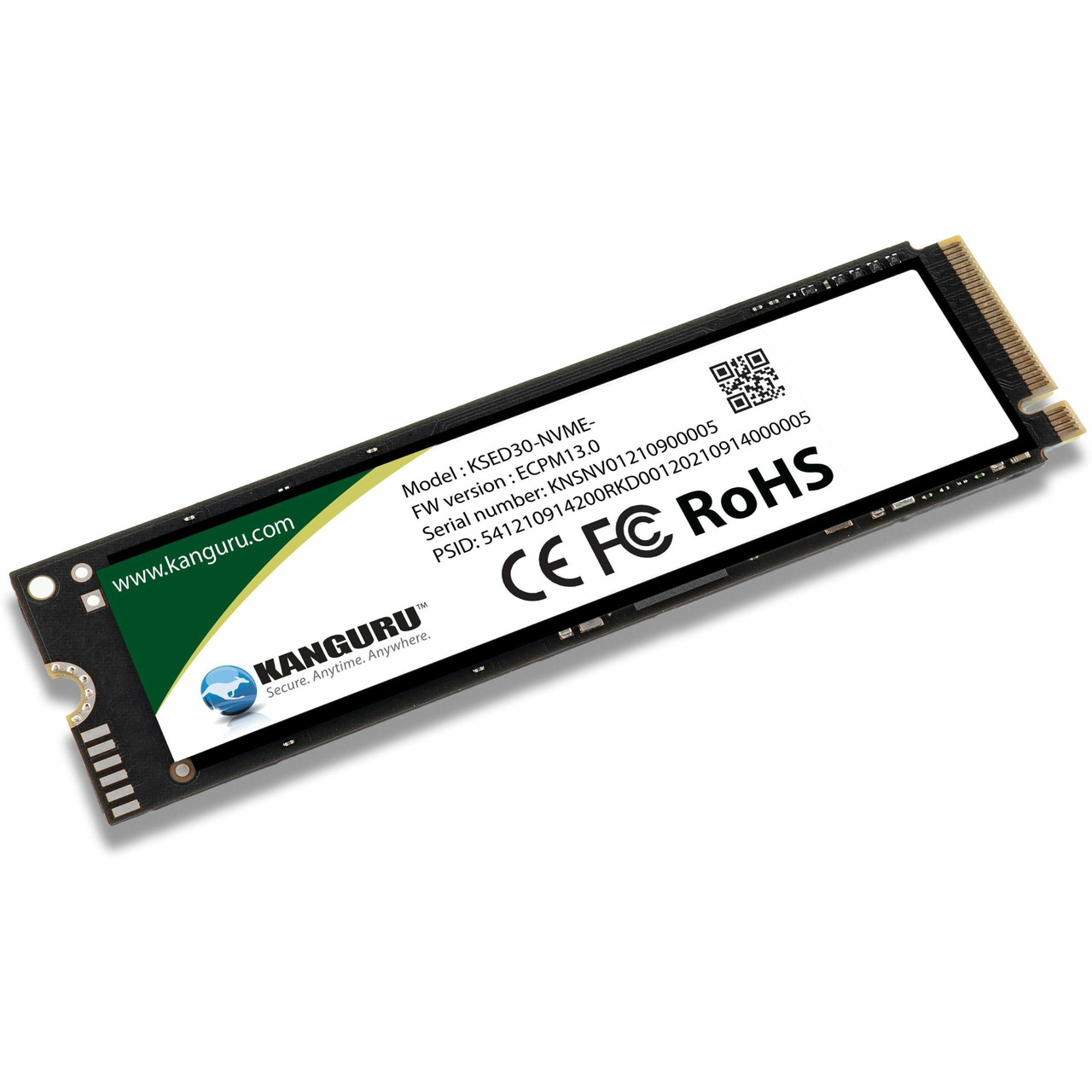Kanguru Defender Opal Sed30 Ksed30-Nvme-Series 1 Tb Solid State Drive - M.2 2280 Internal - Pci Express Nvme (Pci Express Nvme 4.0 X4) - Taa Compliant - KSED30-NVME-1T Kanguru Defender Opal Sed30 Ksed30-Nvme-Series 1 Tb Solid State Drive - M.2 2280 Internal - Pci Express Nvme (Pci Express Nvme 4.0 X4) - Taa Compliant - KSED30-NVME-1T