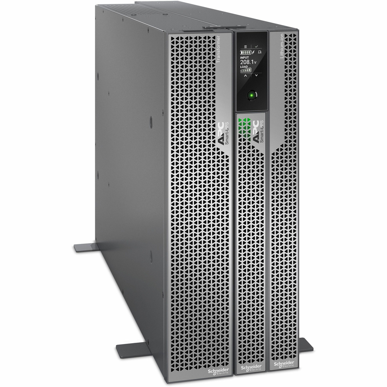 APC Smart-UPS Ultra 5000VA, 208V, LCD, Tower w/okit, 8x 5-20R & 4x L6-20R & 2x L6-30R & 1x L14-30R NEMA outlets, w/transfo 208/240V to 120V - SRTL5KRM2UT-5KTF