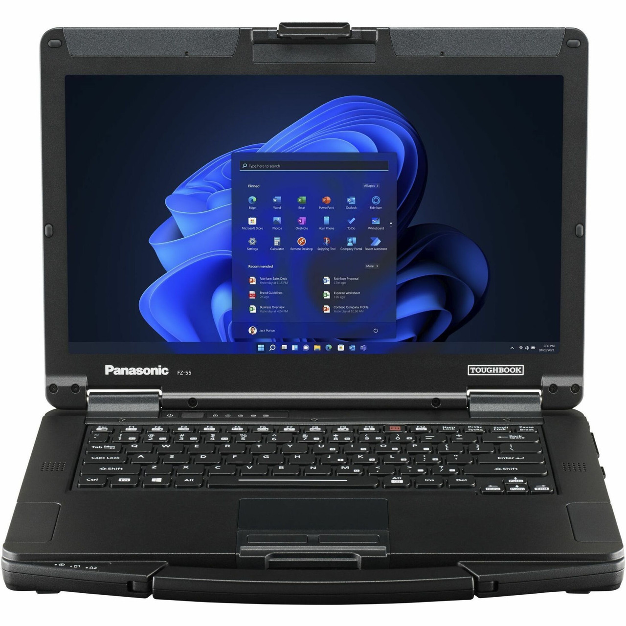 Panasonic Toughbook Fz-55 Fz-55J2601Bm 14" Touchscreen Semi-Rugged Notebook - Full Hd - Intel Core I5 13Th Gen I5-1345U - 16 Gb - 512 Gb Ssd - Fz-55J2601Bm