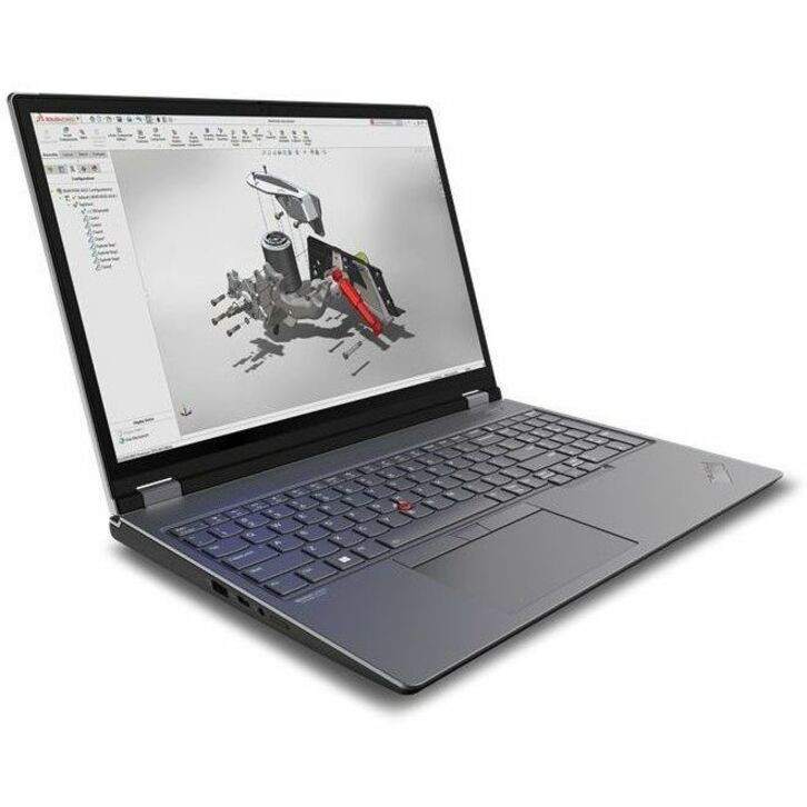 Lenovo Thinkpad P16 Gen 2 21Fbs7W300 16" Mobile Workstation - Wqxga - Intel Core I7 13Th Gen I7-13850Hx - 64 Gb - 1 Tb Ssd - English (Us) Keyboard - Storm Gray, Villi Black - 21FBS7W300