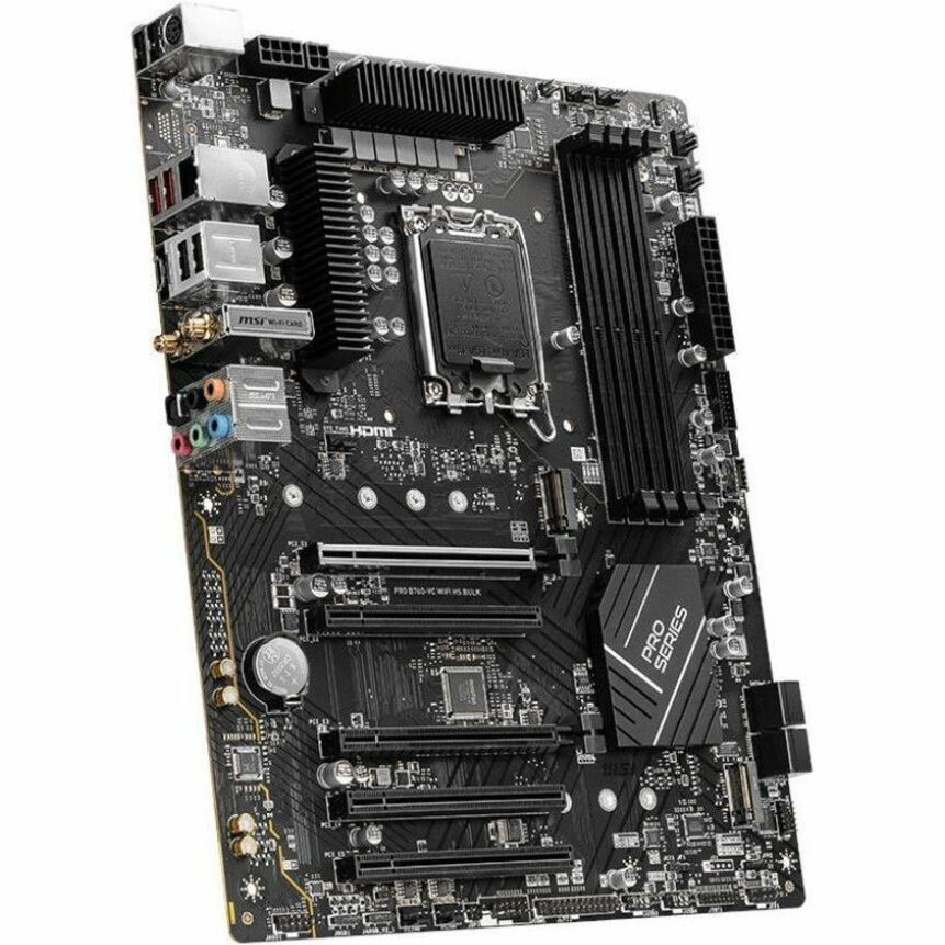 MSI B760-Vc Wifi Hs Bulk Gaming Desktop Motherboard - Intel B760 Chipset - Socket Lga-1700 - Atx - B760Vcwifihsb