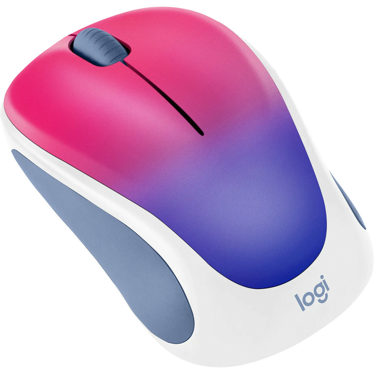 Logitech Design Collection Wireless Mouse - Optical - Wireless - Radio Frequency - 2.40 GHz - USB - 1000 dpi - 3 Button(s) SPRCOLLECT WRLS MOUSE BLUE - 910-005840