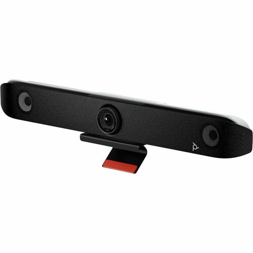 Poly Studio V52 USB Video Bar - For Meeting Room, Video Conferencing - 3840 x 2160 Video (Live) - 4K UHD - 60 fps - 1 x Network (RJ-45) - 1 x HDMI In - 2 x HDMI Out - USB - Gigabit Ethernet - Wireless LAN - Internal Speaker(s) - A09D4AA#ABA